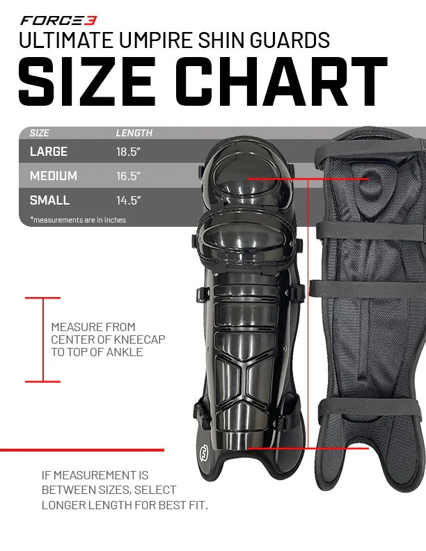 Ultimate Umpire Shin Guards with Dupont™ Kevlar® - Image 2